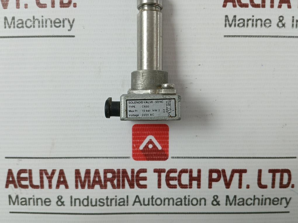 C650 Solenoid Valve Janatics 3/2 Nc 10-bar