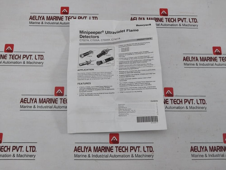 C7027a-1031-Mini-Peeper-Ultraviolet-Flame-Detector-Brand-Honeywell-240cm-Rev-B-12