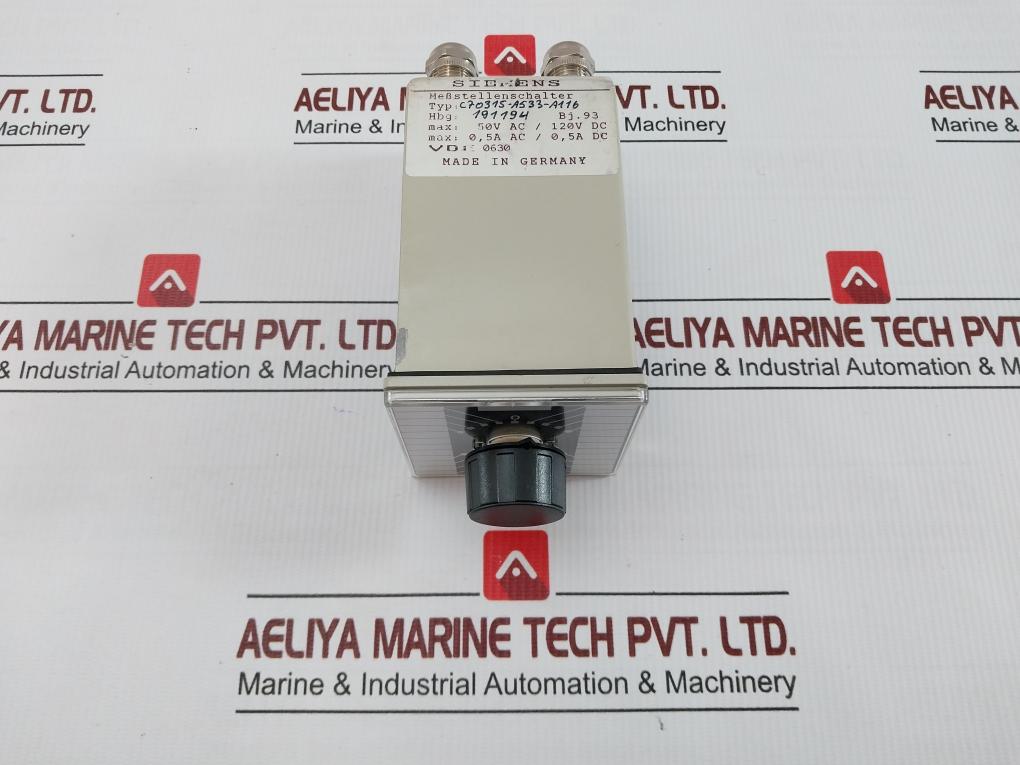 C70315-a533-a116 Point Selector Switch Siemens 50Vac