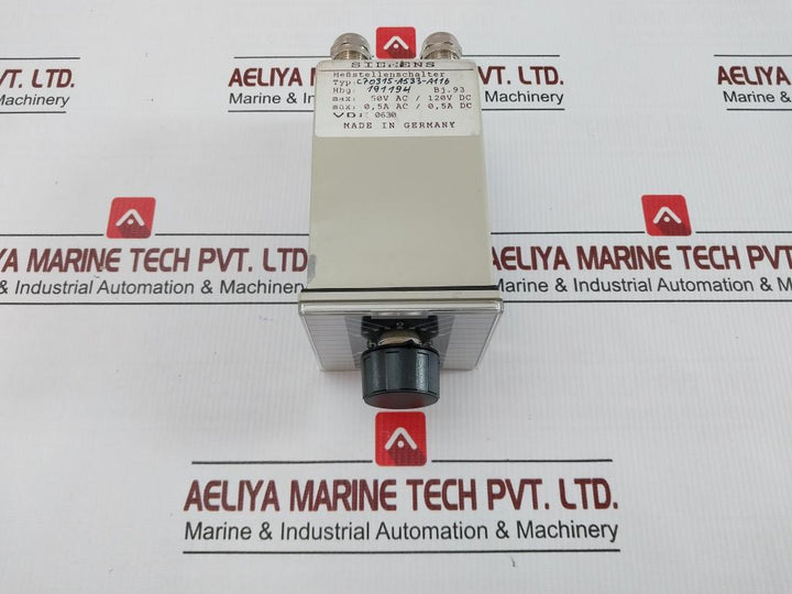 C70315-a533-a116 Point Selector Switch Siemens 50Vac