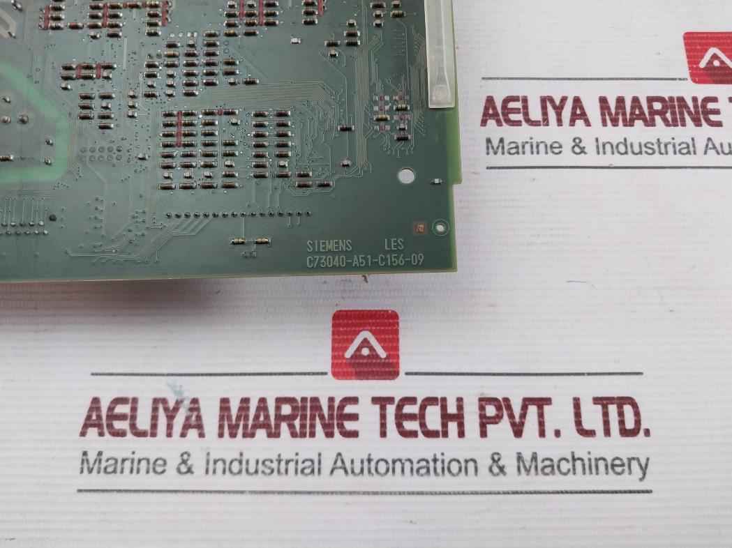 C73040-a51-c156-09 Control Board Pcb Siemens