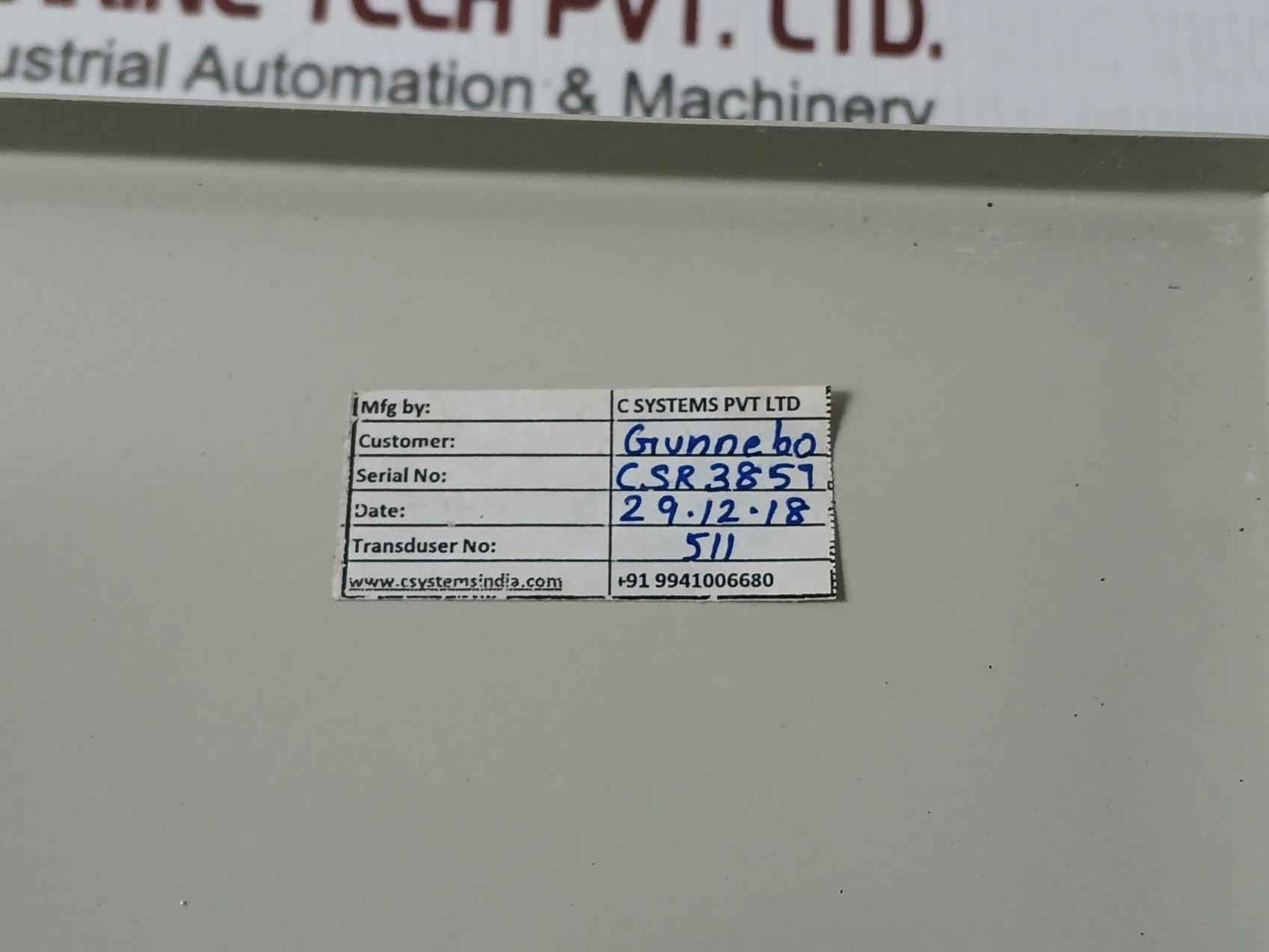 C Systems Urrs-12T Ultrasonic Rodent Repellent Panel C8025H12B Dc 12V 0.25A