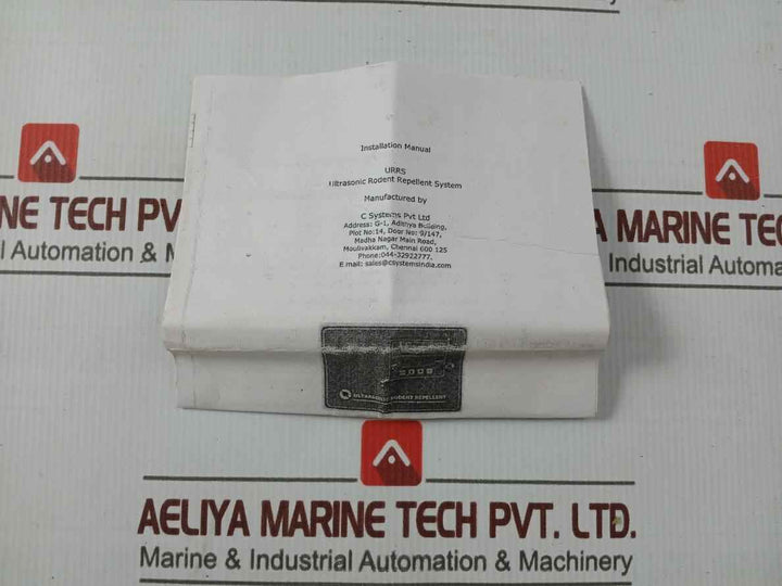 C Systems Urrs-12T Ultrasonic Rodent Repellent Panel C8025H12B Dc 12V 0.25A