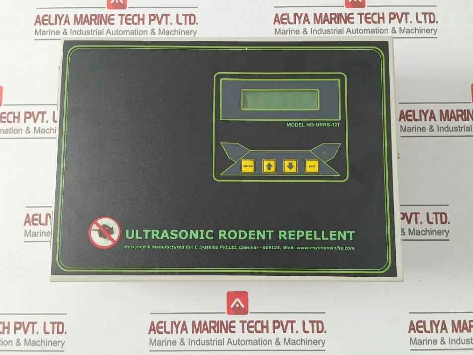 C Systems Urrs-12T Ultrasonic Rodent Repellent Panel C8025H12B Dc 12V 0.25A