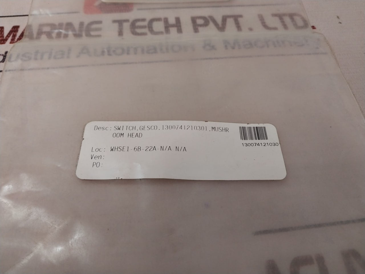 C & K Components 1300741210301 Red Switch
