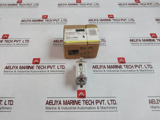 C&S Electric Cdfl00 High Breaking Capacity Fuse Link 50A 500V 80Ka 50Hz
