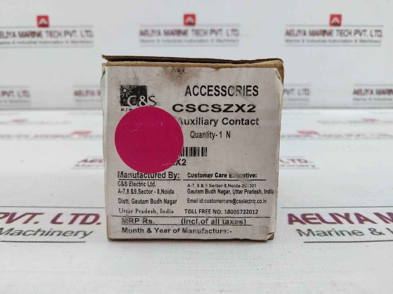 C&S Electric Cscszx2 Auxiliary Contact Set