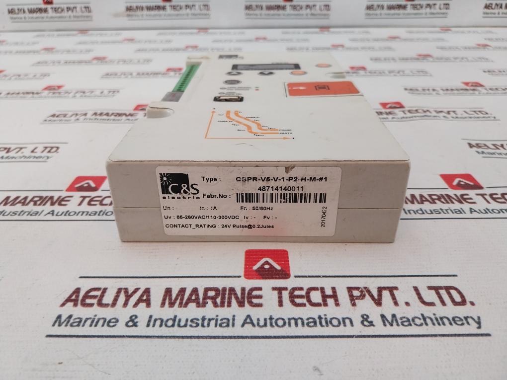 C&S Electric Cspr-v5-v-1-p2-h-m-#1 Over Current Protection Relay