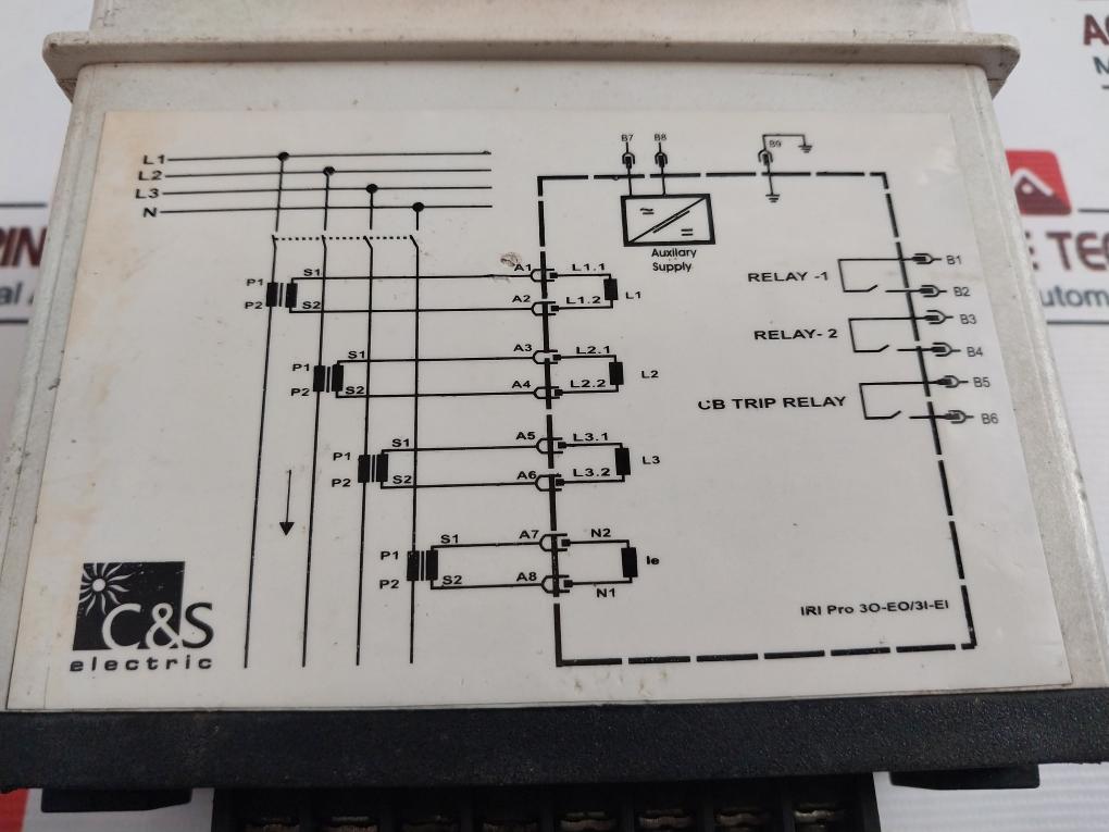 C&S Electric Iri-pro 3I-ei Protection Relay Used