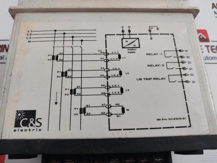 C&S Electric Iri-pro 3I-ei Protection Relay Used