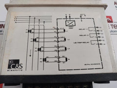 C&S Electric Iri-pro 3I-ei Protection Relay Used