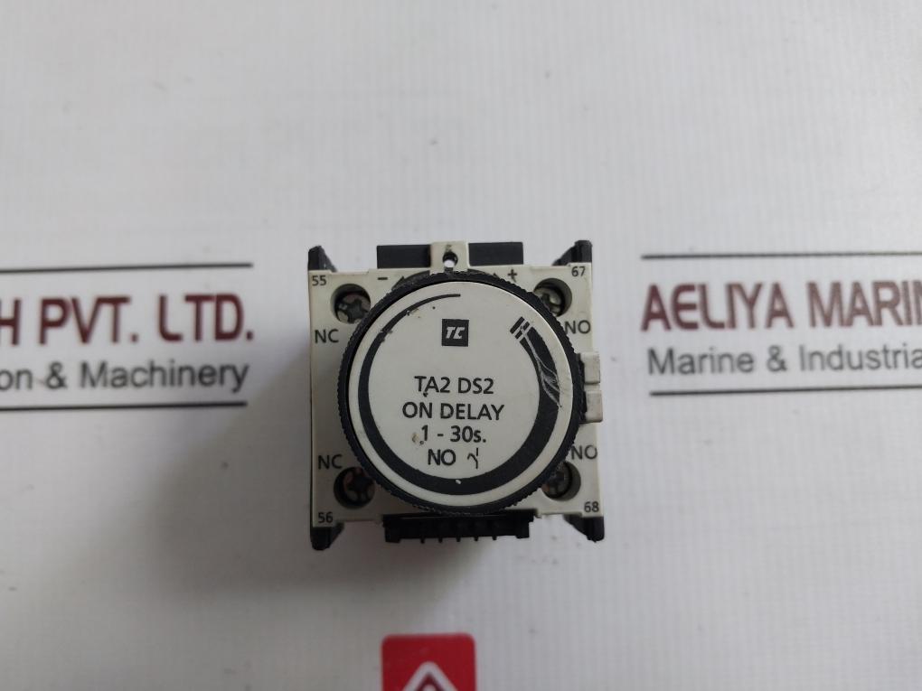 C&amp;S Electric Ta2-ds2 On Delay Timer 1-30S 600V A.C. Max