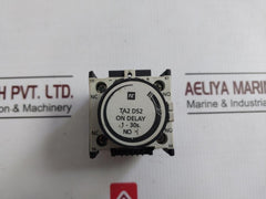 C&amp;S Electric Ta2-ds2 On Delay Timer 1-30S 600V A.C. Max
