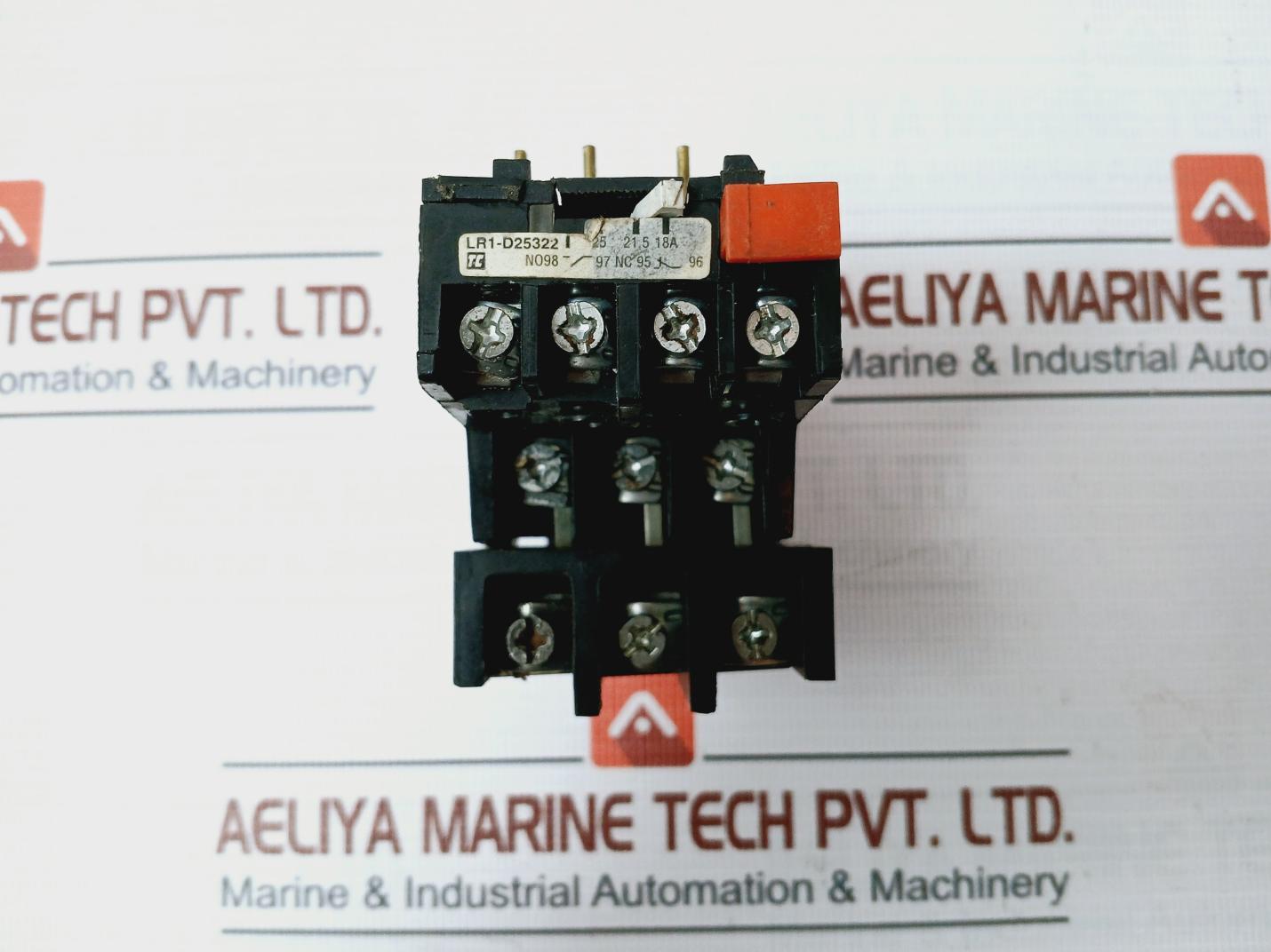 C&S Lr1-d25322 Thermal Overload Relay 10A 660V 480V Ac, 15Lb.In, 18-25A