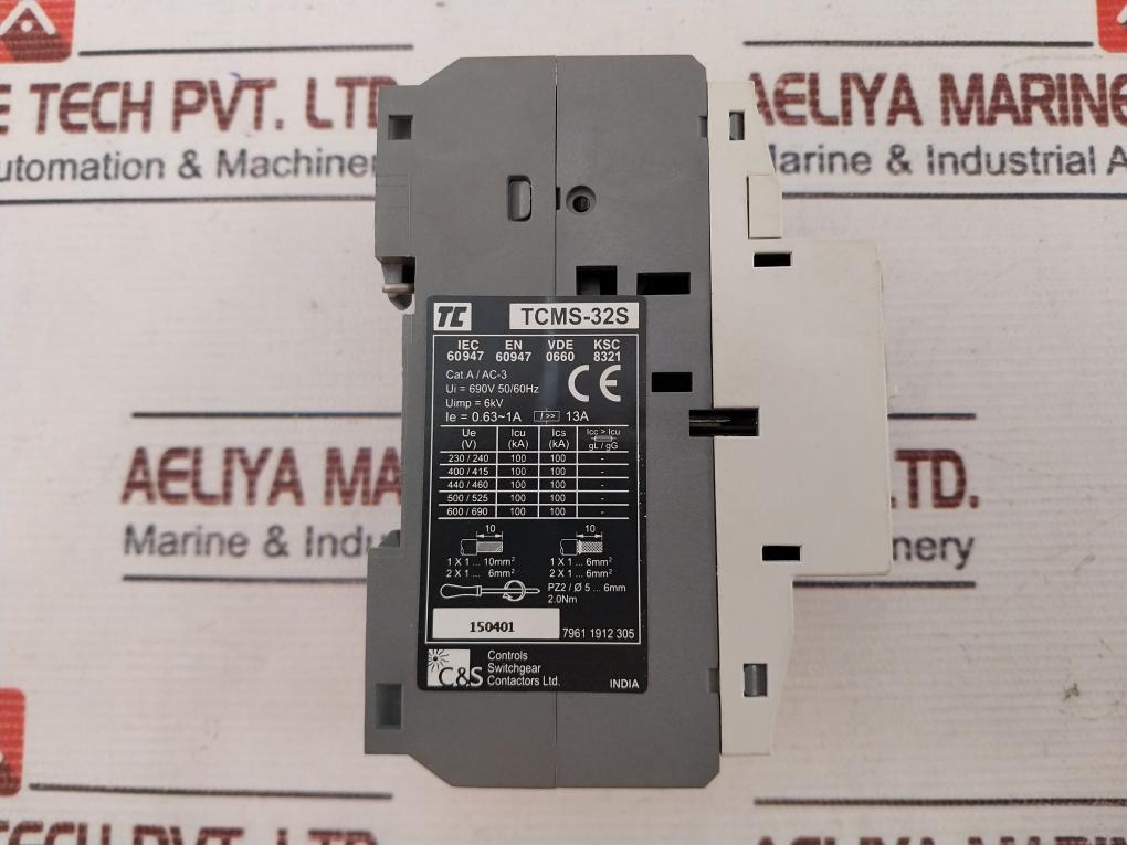 C&S Tcms-32S Motor Protection Circuit Breaker 690V 50/60Hz 13A