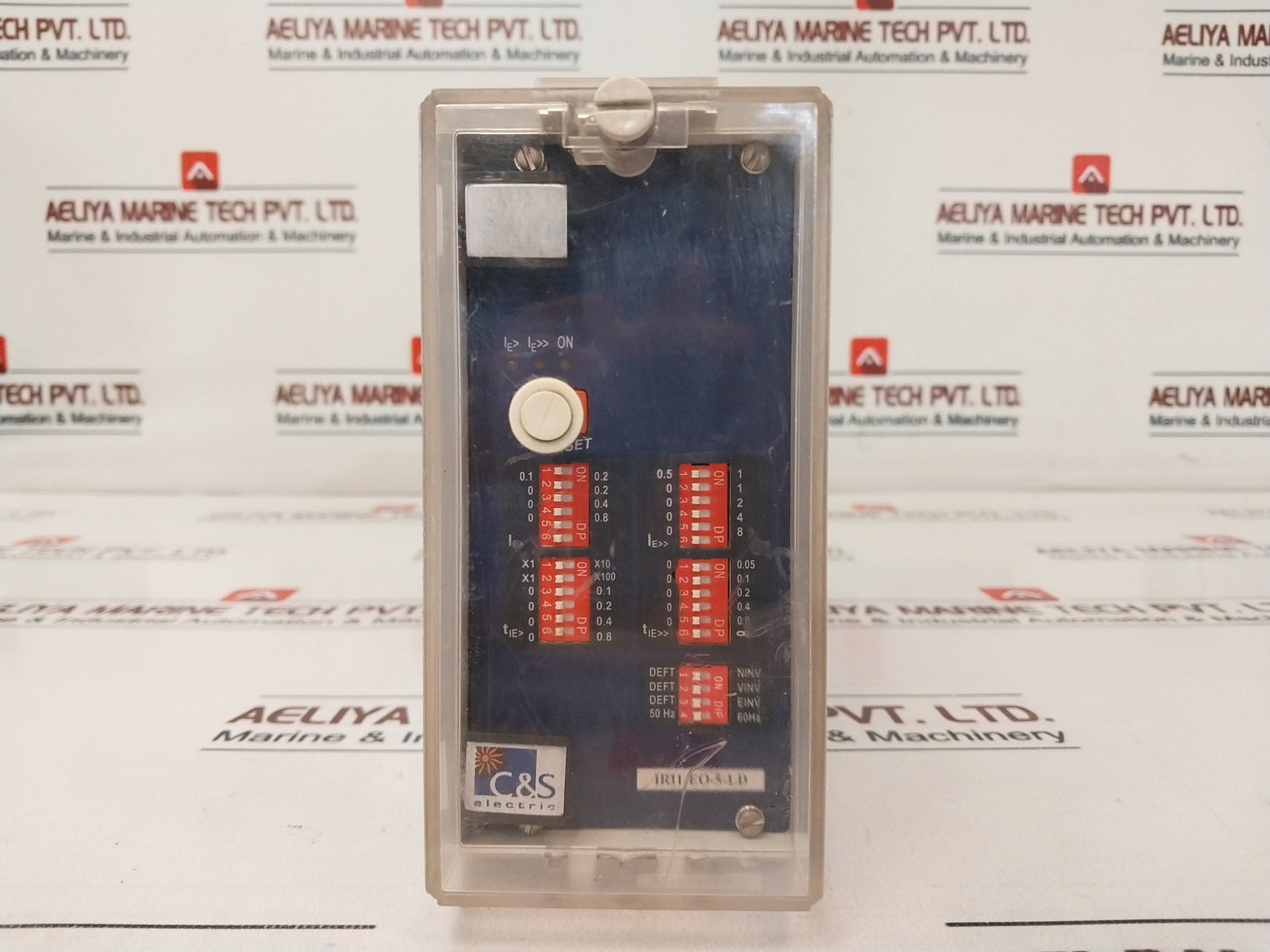 C&S Electric Iri1-eo-5-l-d Sensitive Earth Fault Protection Relay 24Vdc/Ac