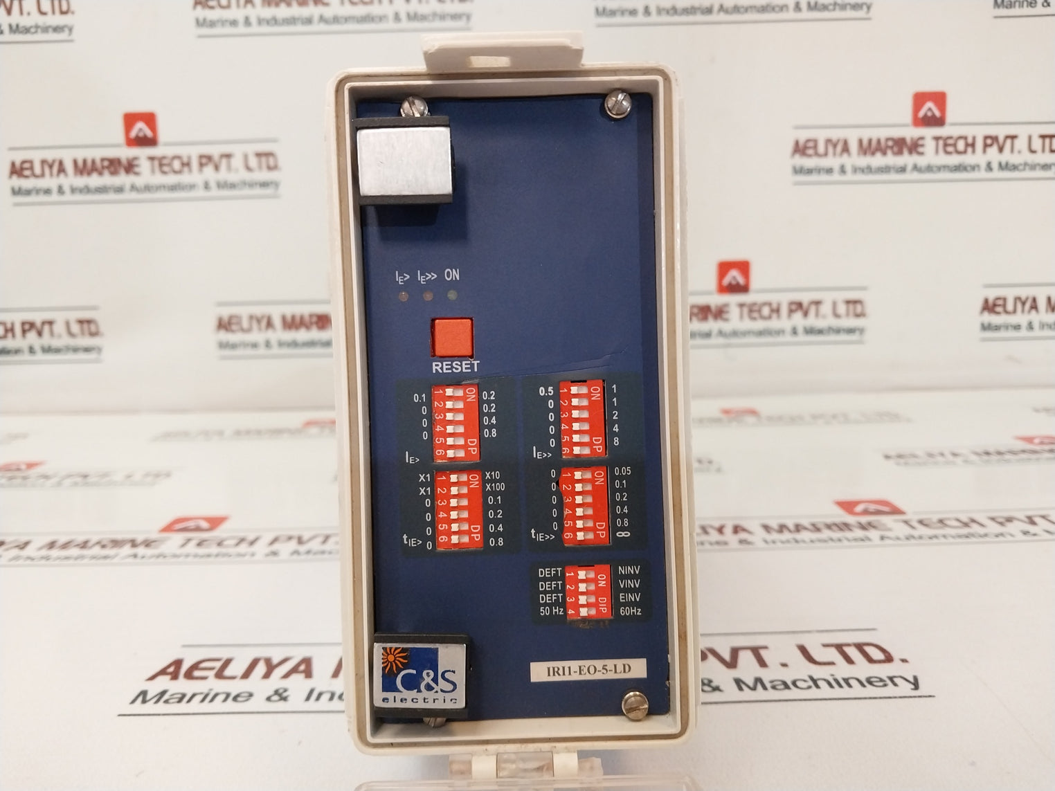 C&S Electric Iri1-eo-5-l-d Sensitive Earth Fault Protection Relay 24Vdc/Ac