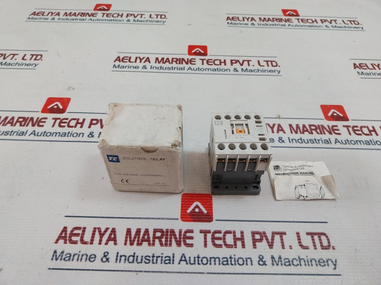 C & S Electric Tca2m Control Relay 220v Ac