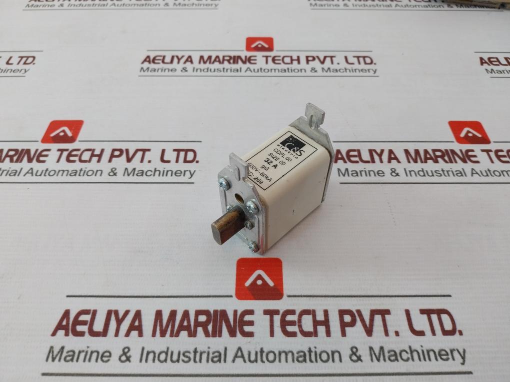 C&S Electric Cdfl00 Hrc Fuse Link 32A 500V-80Ka 269