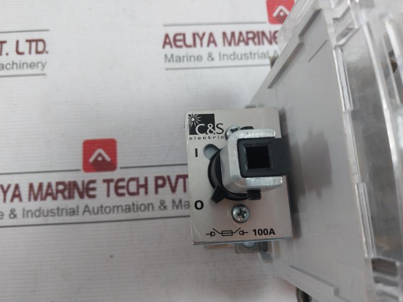 C&amp;S Electric Cssdf100D2 Switch Disconnector 100A 415V 50Hz Is 13947-3/Iec60947-3