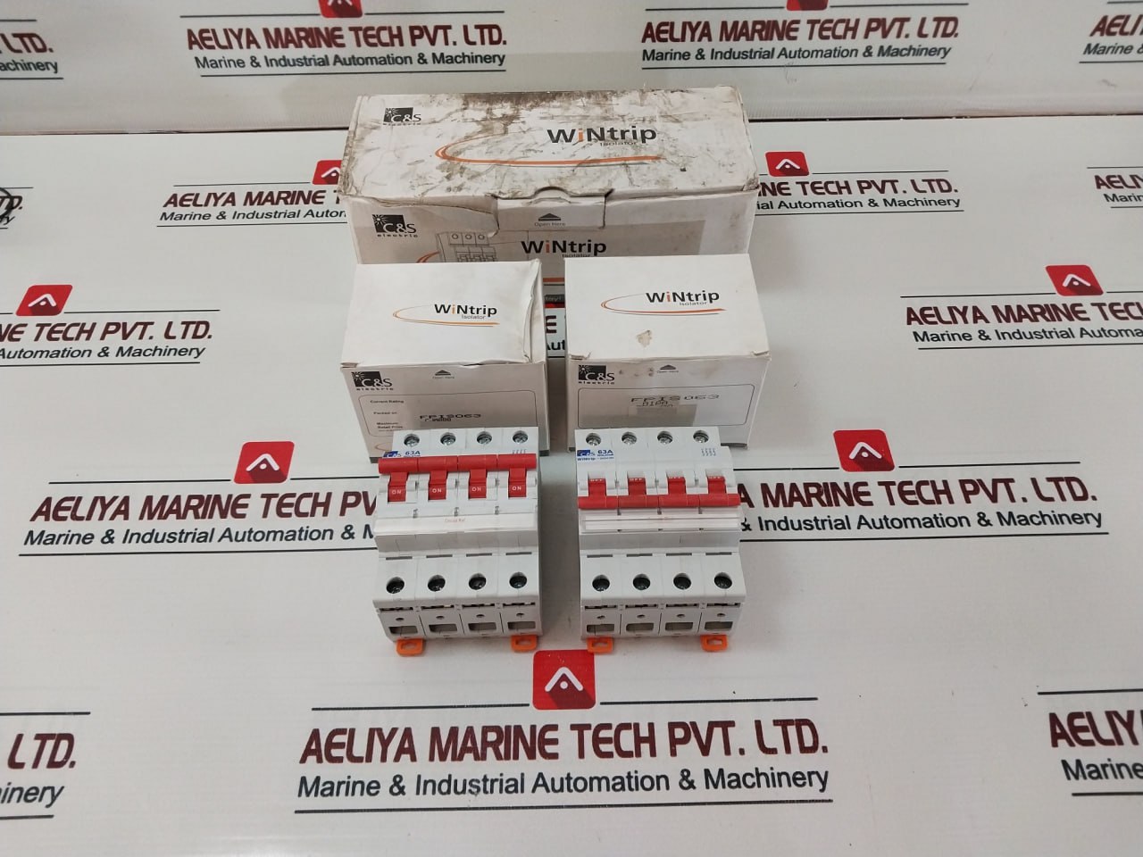 C&S Electric 63A Four Pole Wintrip Isolator Fpis063