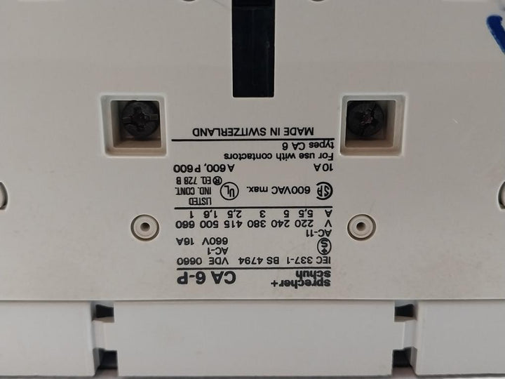 Ca-6-85-Auxiliary-Contactor-600-Vac-16A-A600-P600-Sprecher-Schuh-209668-7
