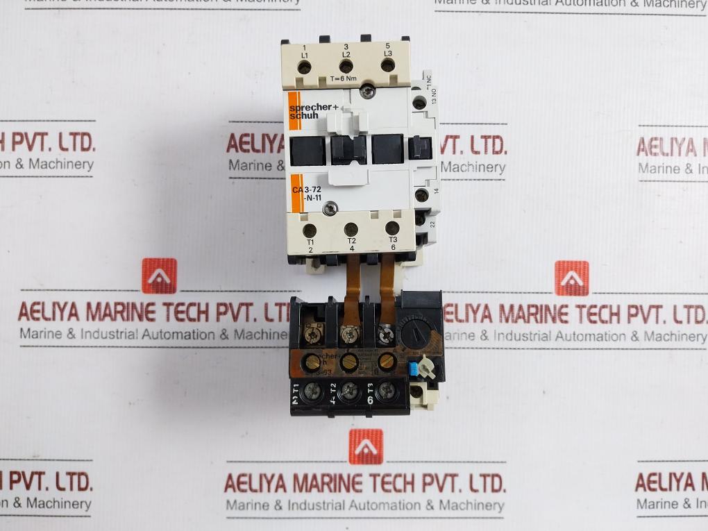 Ca3-72-n-11-Contactor-With-Thermal-Overload-Relay-Ac-1-690V-90A-Sprecher-Schuh-209404-1