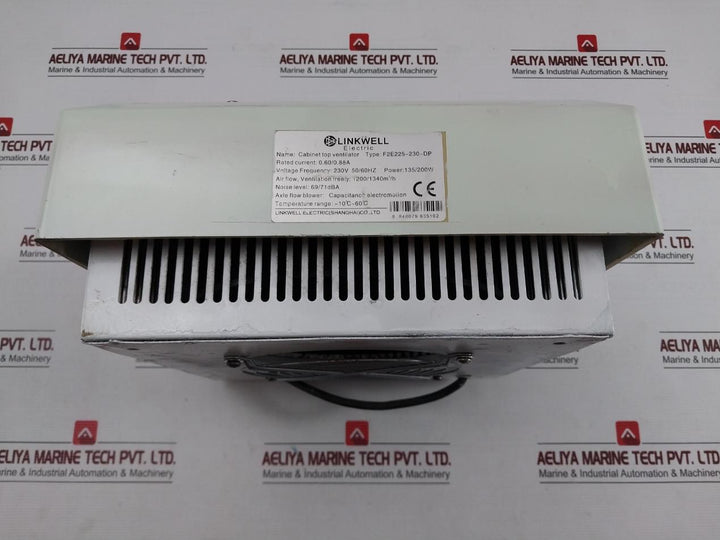 Cabinet Top Ventilator Cooling Fan 50/60Hz F2E225-230-dp Linkwell 230V -10°C~60°C