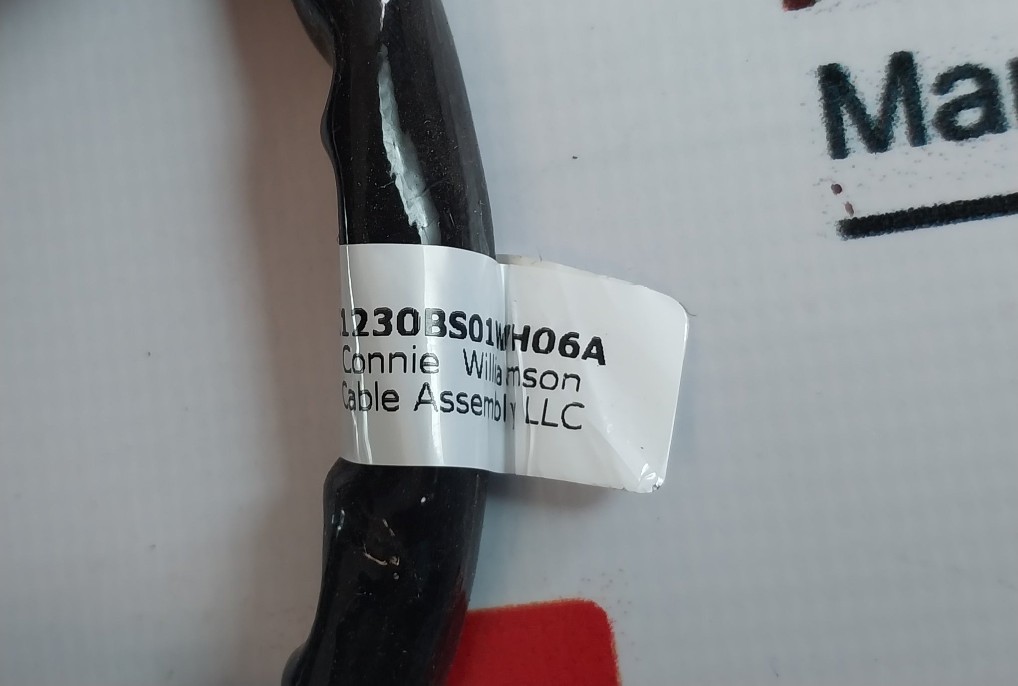 151X1230BS01WH06A Cable Assembly 75IN Shunt Grid Aeb