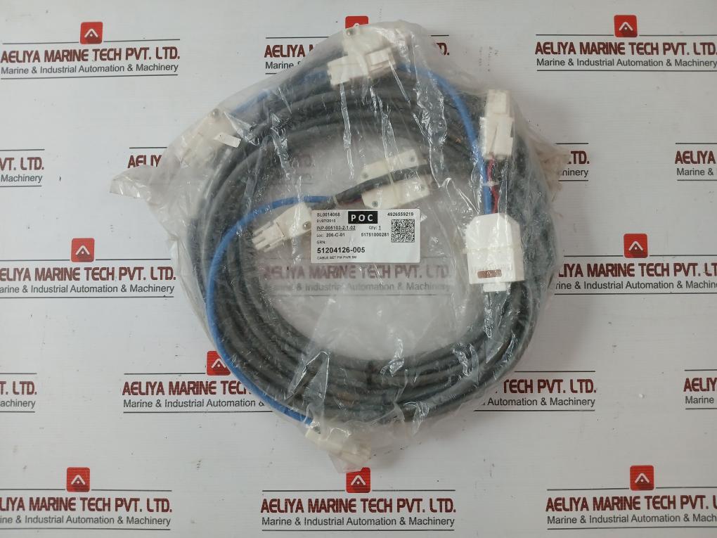 Cable Set By Honeywell Rev B Part No: 51204126-005