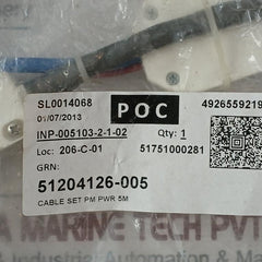 Cable Set By Honeywell Rev B Part No: 51204126-005