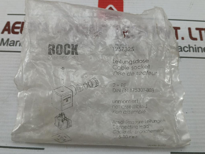 Cable Socket Connector Set 1257325 Bock 10A 250V Ac Dc
