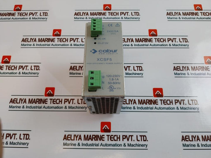 Cabur XCSF5 High Efficiency Power Supply 120-230V 1.8-1A 50-60Hz