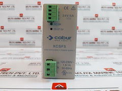 Cabur XCSF5 High Efficiency Power Supply 120-230V 1.8-1A 50-60Hz