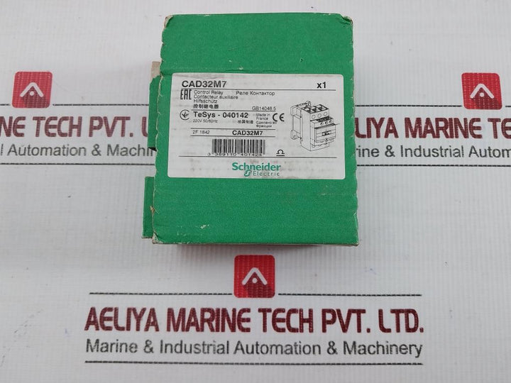 Cad32M7 Control Relay 220V 50/60Hz Schneider Electric