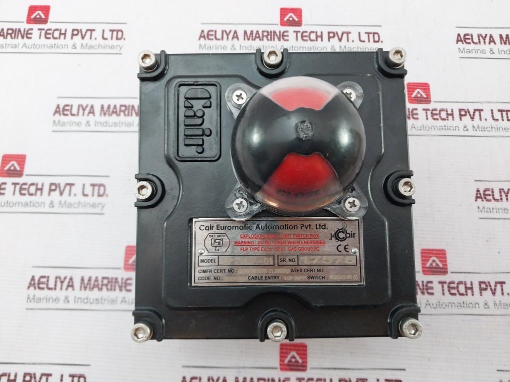 Cair Vp – Flp – 01 Explosion Proof Limit Switch Box 1/2” Npt