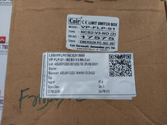 Cair Vp – Flp – 01 Explosion Proof Limit Switch Box 1/2” Npt