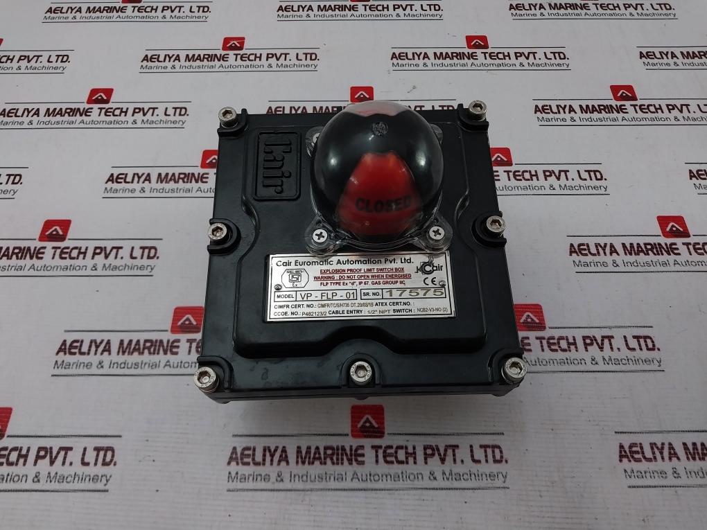 Cair Vp – Flp – 01 Explosion Proof Limit Switch Box 1/2” Npt