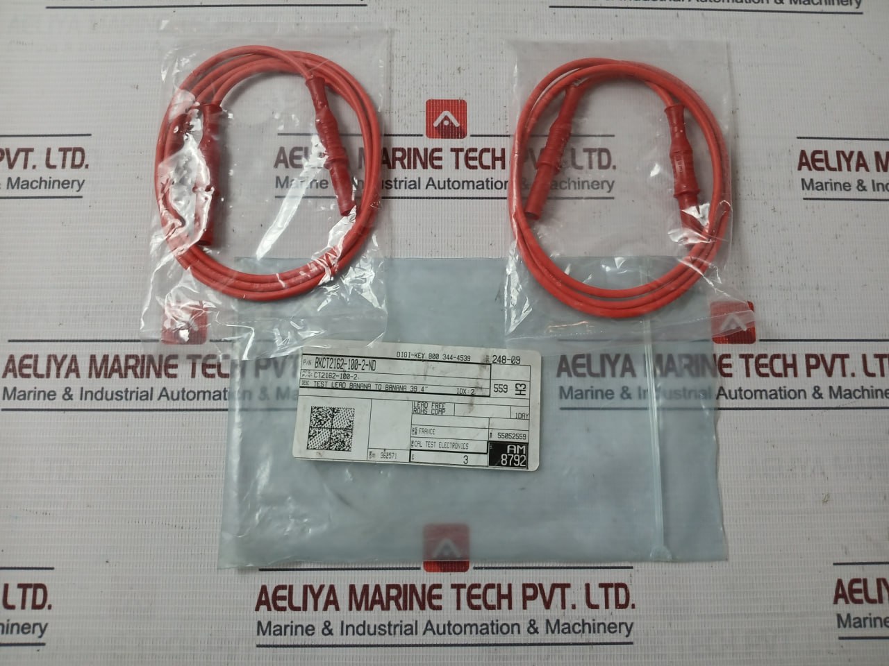 Cal Test Electronics Ct2162-100-2 Banana To Banana Test Lead 1000V 39.4