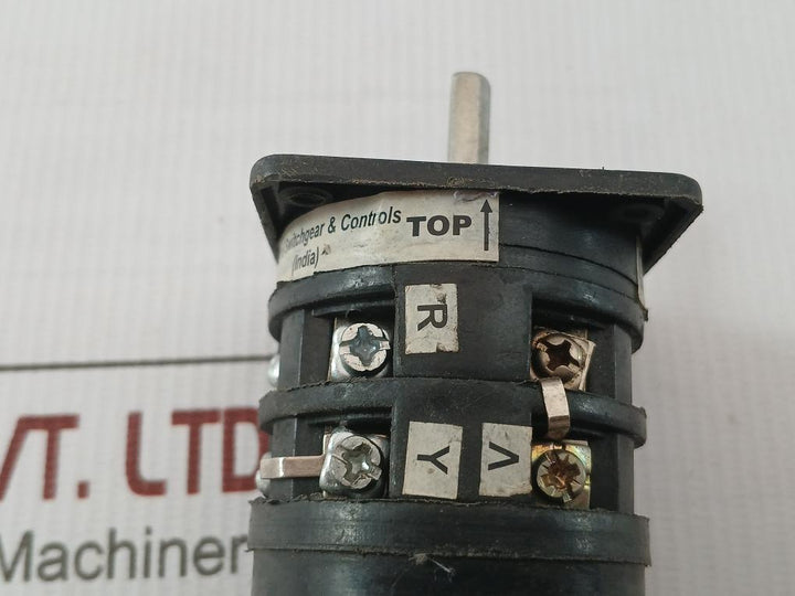 Cam-operated Rotary Switch Hg-91C Hotline 6 Amps