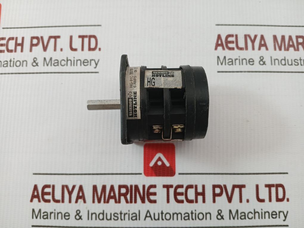 Cam-operated Rotary Switch Hg-91C Hotline 6 Amps