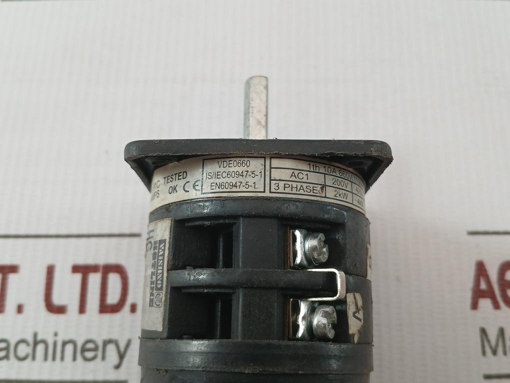 Cam-operated Rotary Switch Hg-91C Hotline 6 Amps