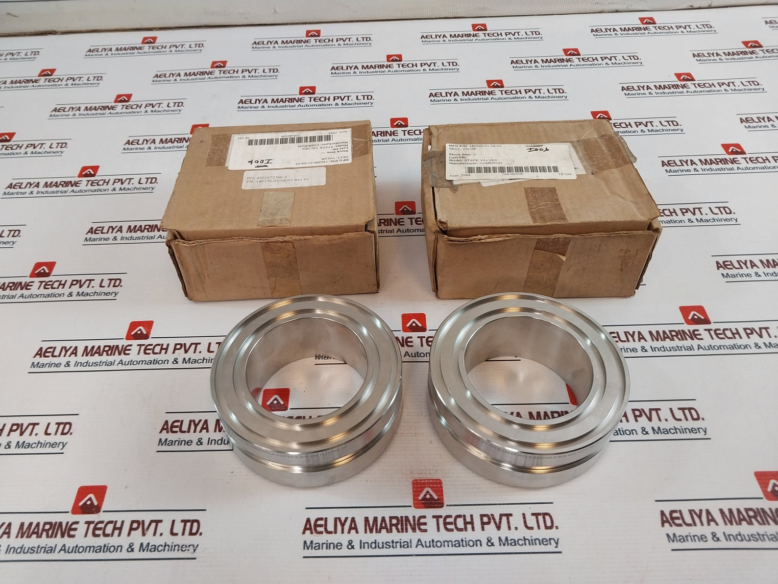 Cameron 140296-01-04-03 Seat Valve B14225 Rev. 01