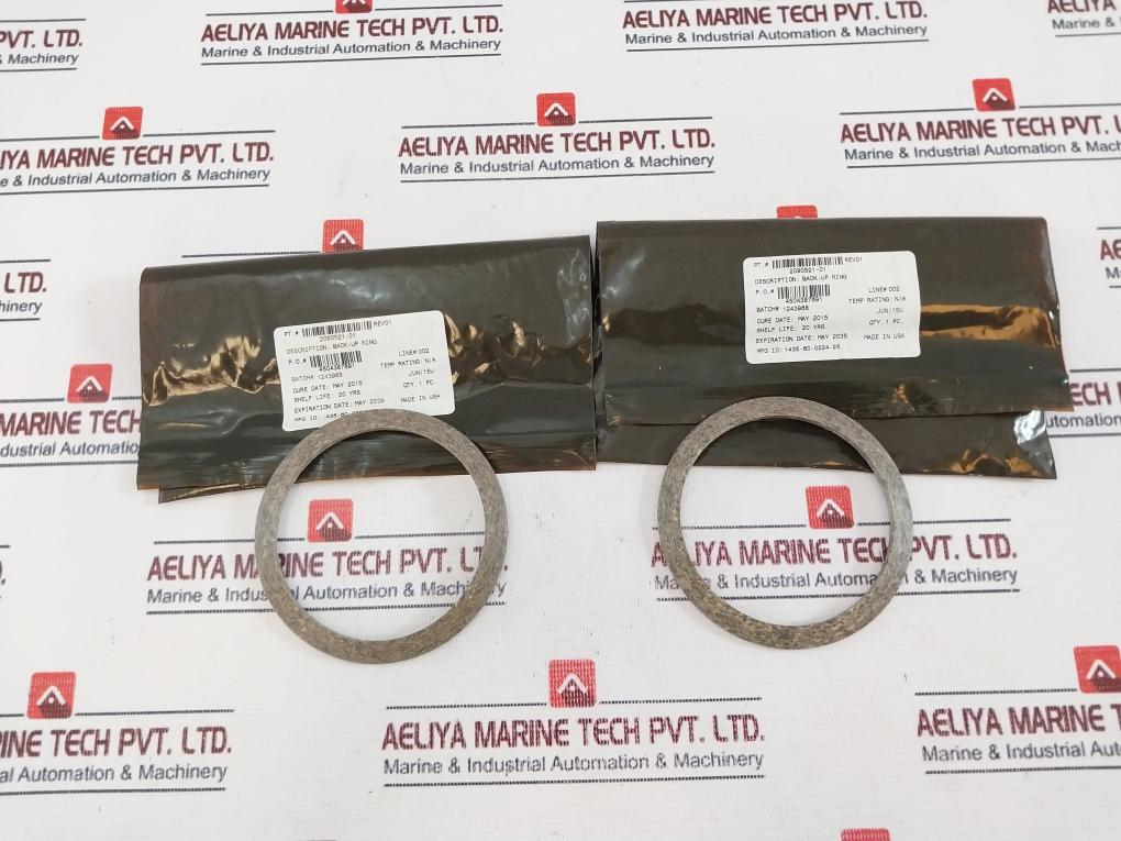 Cameron 1435-60-0224-95 Back-Up Ring Rev: 01