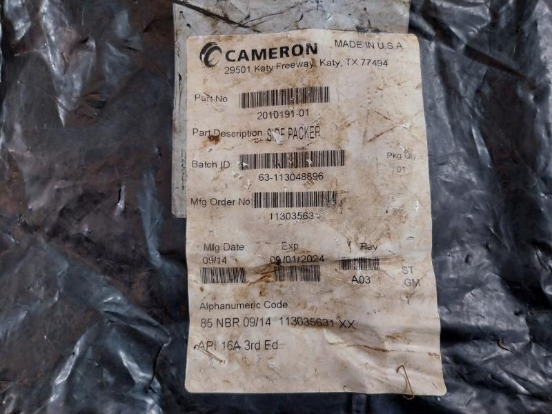 Cameron 2010191-01 Shear Blind Ram Side Packer 18-3/4”