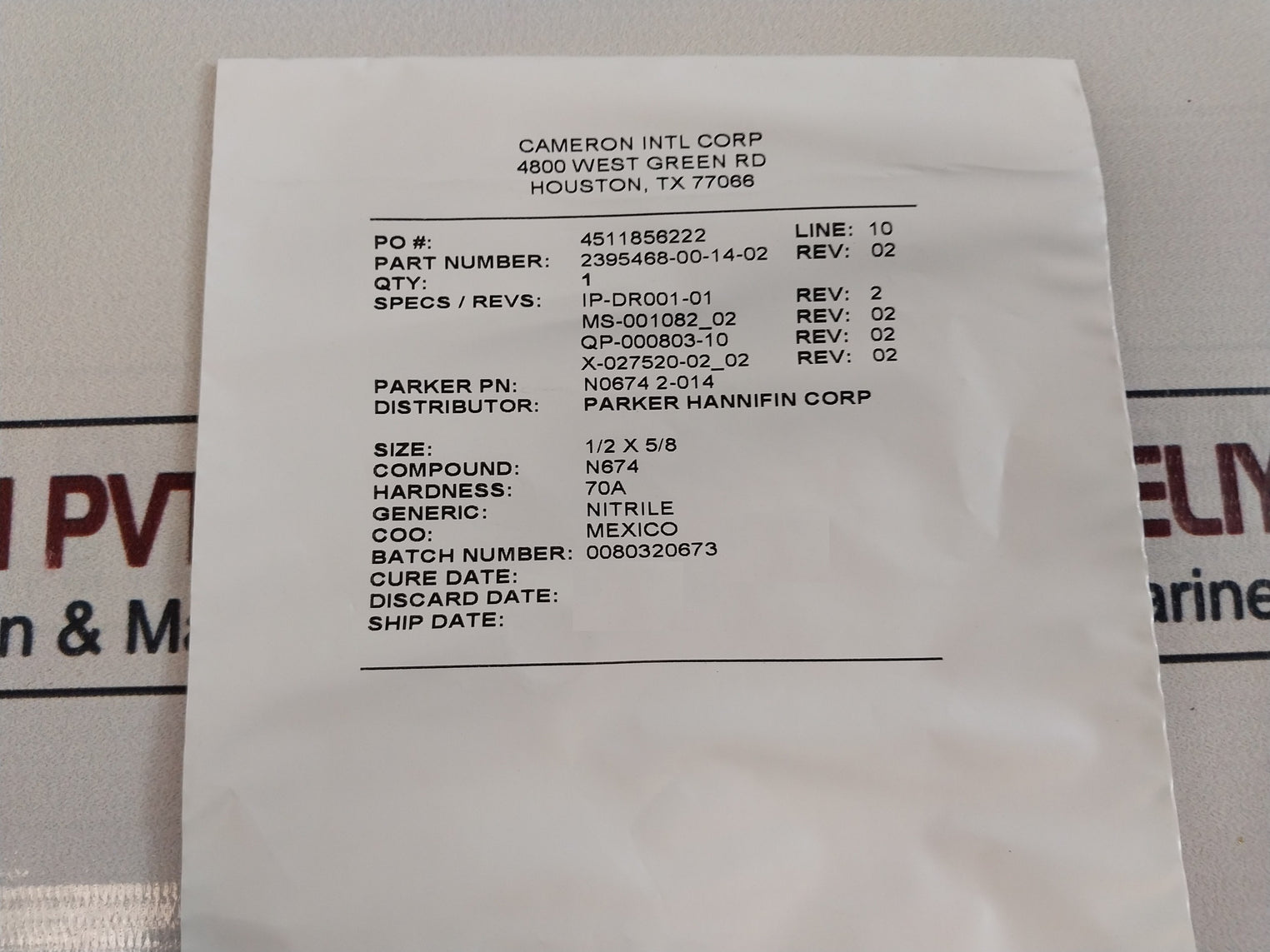 Cameron 2020810-01-99 1/8â€ Solenoid Valve With Coil Repair Kit 2232325-01