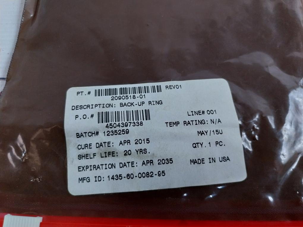 Cameron 2090518-01 Back-Up Ring Rev 01