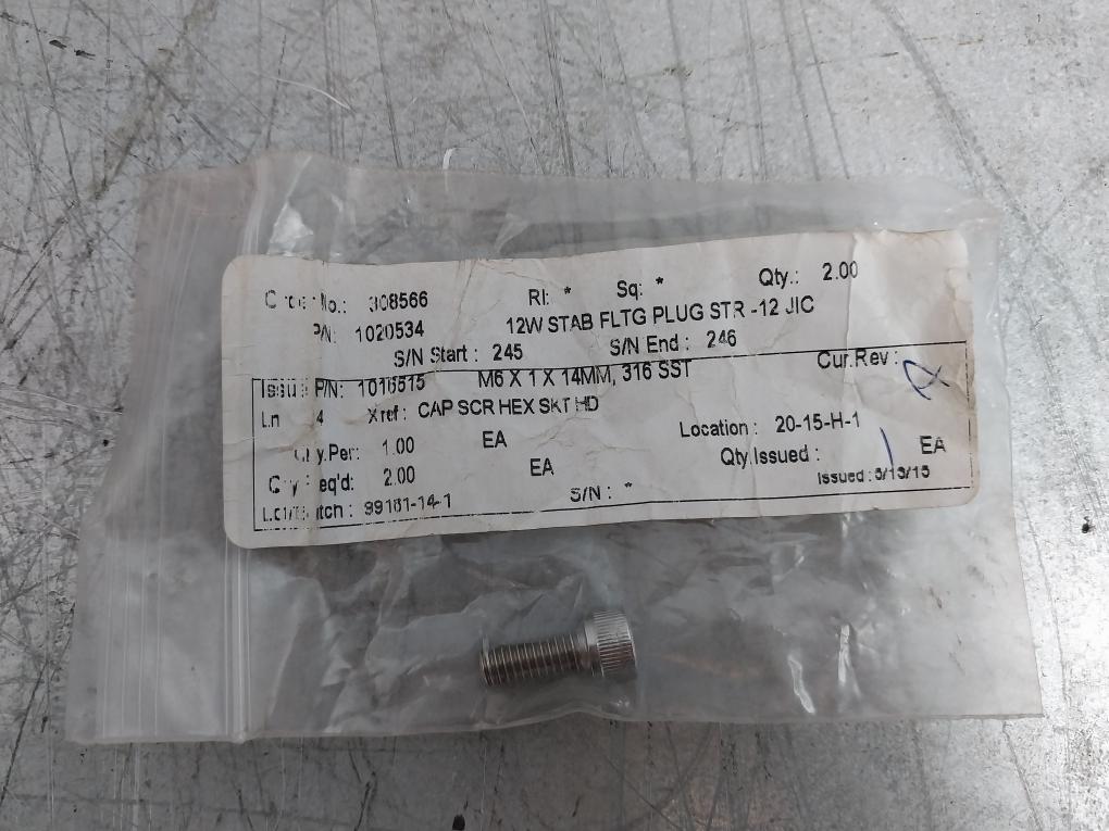 Cameron 2275063-12-35 Pressure Balance Cable Assembly 11Meter C015Flr 1020534