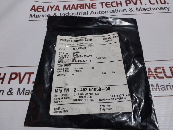 Cameron Parker 2275354-01 Seal Repair Kit Bonnet W/Evo Locks