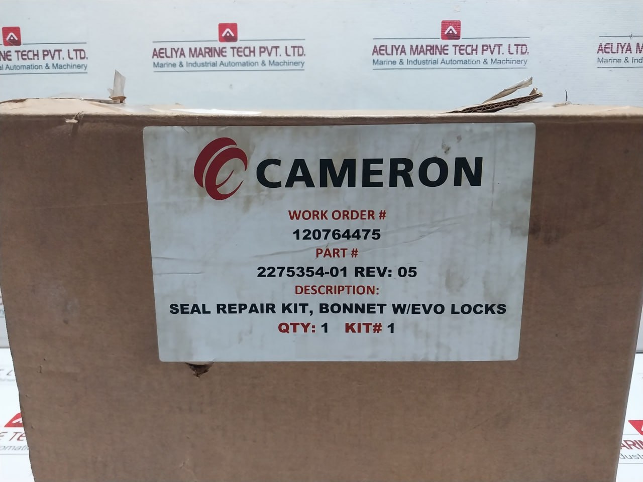 Cameron Parker 2275354-01 Seal Repair Kit Bonnet W/Evo Locks